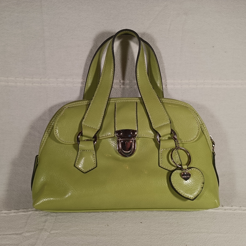 Little lime green rosetti handbag